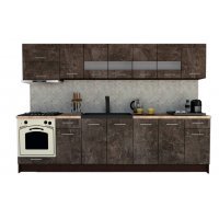 Bucatarie MARINA NEW 300 B Wenge / Decor 4299
